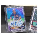 (5) Assorted MLB Auto Rookie Baseball Cards