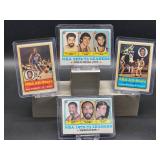 (4) Assorted Vintage 1973-74 Topps Basketball Cards