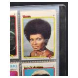 Vintage 1979 Topps Star Trek Binder Containing 72 Trading Cards