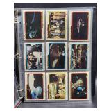 Vintage 1979 Topps Star Trek Binder Containing 72 Trading Cards