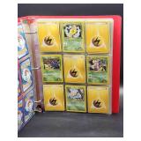 Pokeman Binder containing 189 Assorted Playing Cards