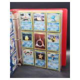 Pokeman Binder containing 189 Assorted Playing Cards