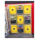 Pokeman Binder containing 189 Assorted Playing Cards
