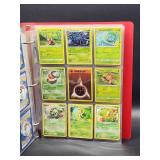 Pokeman Binder containing 189 Assorted Playing Cards