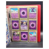 Pokeman Binder containing 189 Assorted Playing Cards