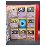 Pokeman Binder containing 189 Assorted Playing Cards