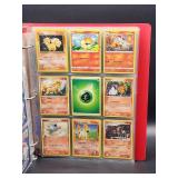 Pokeman Binder containing 189 Assorted Playing Cards