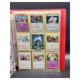 Pokeman Binder containing 189 Assorted Playing Cards