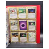 Pokeman Binder containing 189 Assorted Playing Cards
