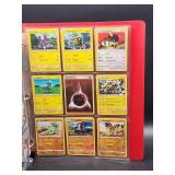 Pokeman Binder containing 189 Assorted Playing Cards