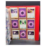 Pokeman Binder containing 189 Assorted Playing Cards