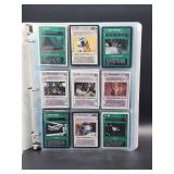 Magic the Gathering Binder Containing 140 Assorted Playing Cards