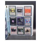 Magic the Gathering Binder Containing 140 Assorted Playing Cards