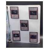 Magic the Gathering Binder Containing 140 Assorted Playing Cards