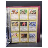 Pokeman Binder containing 180 Assorted Playing Cards