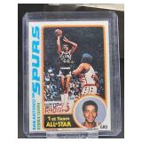 (5) Assorted Vintage 1978-79 Topps Basketball Cards