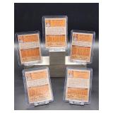 (5) Assorted Vintage 1978-79 Topps Basketball Cards