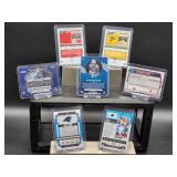 (7) Assorted NFL Player Rookie Cards