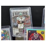 (7) Assorted NFL Football Rookie Cards