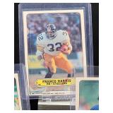 (12) Assorted Vintage 1983 Topps NFL Sticker Football Cards