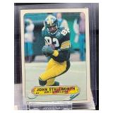 (12) Assorted Vintage 1983 Topps NFL Sticker Football Cards