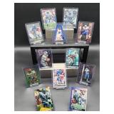 (12) Assorted Lions HOF Great "Barry Sanders" NFL Football Cards