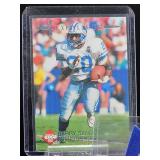 (12) Assorted Lions HOF Great "Barry Sanders" NFL Football Cards
