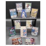 (12) Assorted Lions HOF Great "Barry Sanders" NFL Football Cards