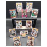 (12) Assorted "Broadway" Joe Namath "Reprint" Commemorative NFL Football Cards