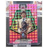 (12) Assorted "Broadway" Joe Namath "Reprint" Commemorative NFL Football Cards