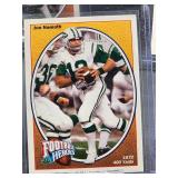 (12) Assorted "Broadway" Joe Namath "Reprint" Commemorative NFL Football Cards