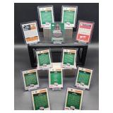 (12) Assorted "Broadway" Joe Namath "Reprint" Commemorative NFL Football Cards