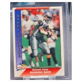 (12) Assorted Lions HOF Great "Barry Sanders" NFL Football Cards