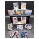 (12) Assorted Lions HOF Great "Barry Sanders" NFL Football Cards