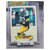 (12) Assorted Vintage 1983 Topps NFL Sticker Football Cards