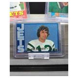 (12) Assorted "Broadway" Joe Namath "Reprint" Commemorative NFL Football Cards