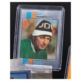 (12) Assorted "Broadway" Joe Namath "Reprint" Commemorative NFL Football Cards