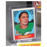 (12) Assorted "Broadway" Joe Namath "Reprint" Commemorative NFL Football Cards