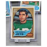 (12) Assorted "Broadway" Joe Namath "Reprint" Commemorative NFL Football Cards