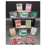 (12) Assorted "Broadway" Joe Namath "Reprint" Commemorative NFL Football Cards