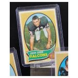 (12) Assorted Vintage 1970 Topps Football Cards