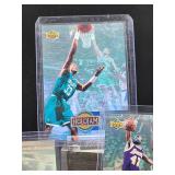 (12) Assorted Vintage NBA Basketball Holographic Cards