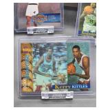 (12) Assorted Vintage NBA Basketball Holographic Cards