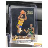 (12) Assorted Vintage Lakers HOF Great "Erving Magic Johnson" NBA Cards