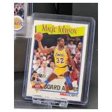 (12) Assorted Vintage Lakers HOF Great "Erving Magic Johnson" NBA Cards