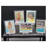 (5) Assorted Vintage 1973-74 Topps Basketball Cards