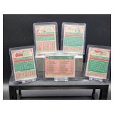 (5) Assorted Vintage 1973-74 Topps Basketball Cards