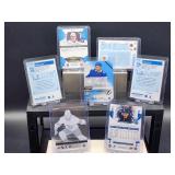 (7) Assorted NHL Hockey Rookie Cards