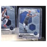 (3) Assorted Future HOF Timberwolves Great "Anthony Edwards" Rookie Cards