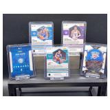 (5) Assorted NBA Basketball Rookie Player Cards